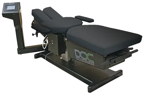 DOC spinal decompression traction table at the Accident Center of California